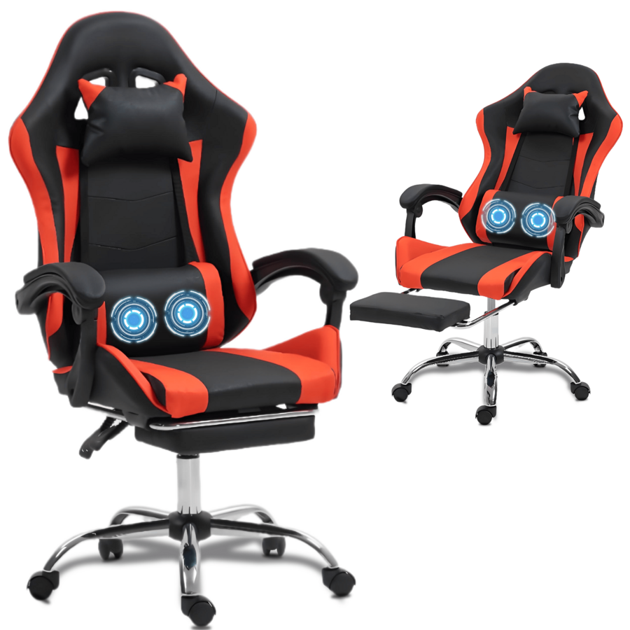 Video Gaming & Esports Usd Acc - 마사지 기능이 있는 허리 지지대가 장착된